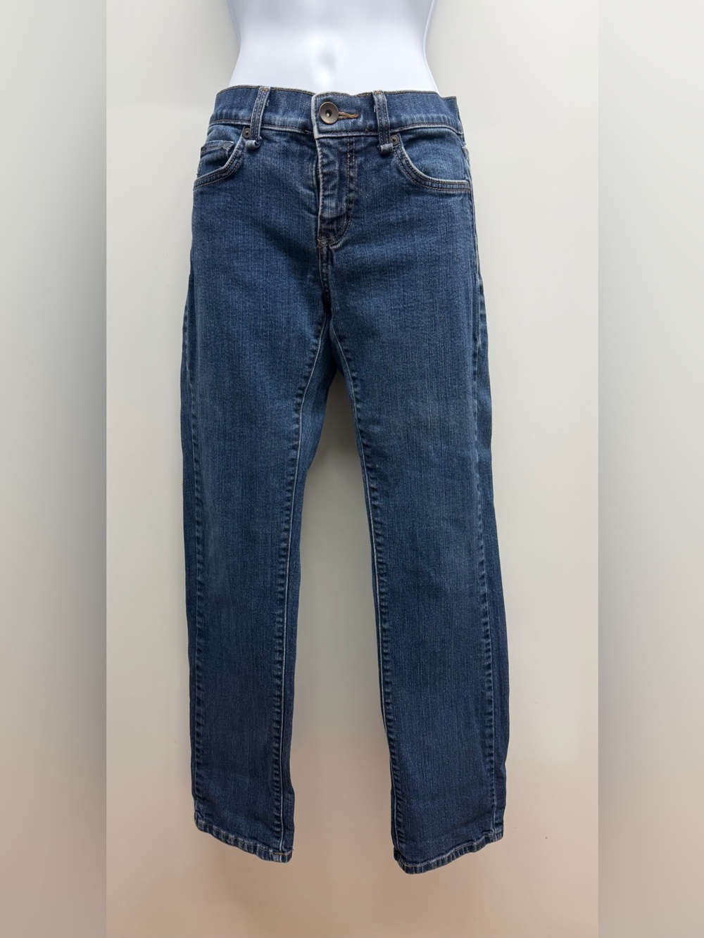 jcpenney Women's Straight Leg Jeans Blue 28/6P